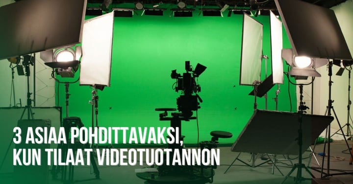 Kuvitus artikkeliin: Mitä pohtia ennen videotuotannon tilaamista?