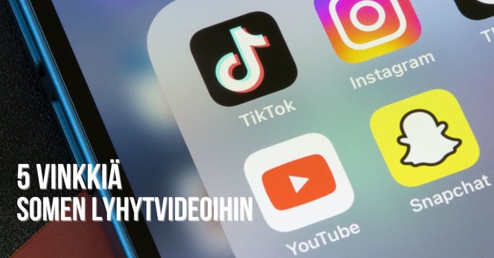 Kuvitus artikkeliin: Viisi vinkkiä lyhytvideoiden tekoon yrityksen someen