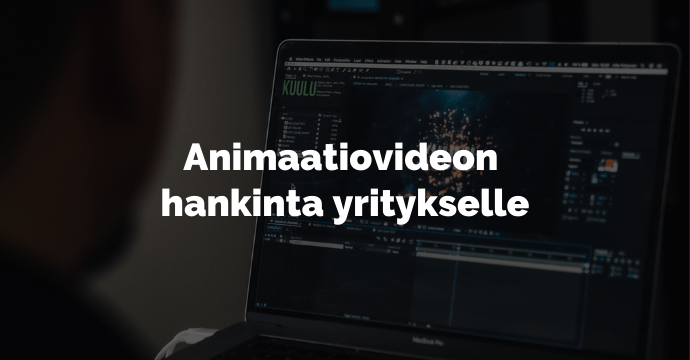 Kuvitus artikkeliin: Animaatiovideo yritykselle: mitä huomioida?