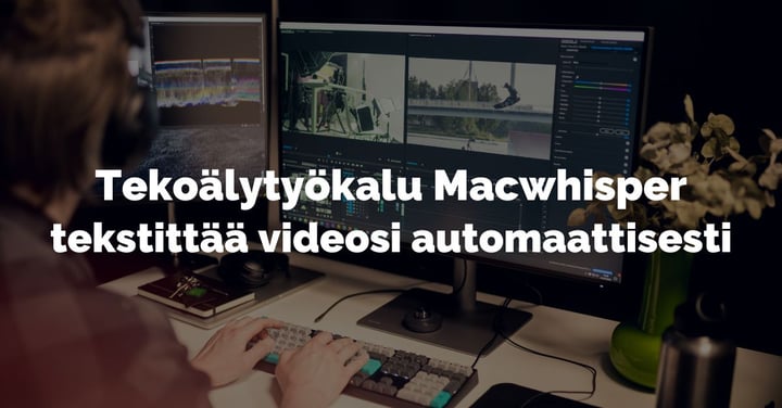 Kuvitus artikkeliin: MacWhisper ja automaattinen litterointi