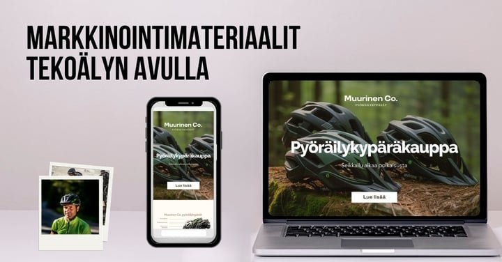 Markkinointimateriaalit tekoälyllä: ChatGPT, Canva ja Midjourney apuna