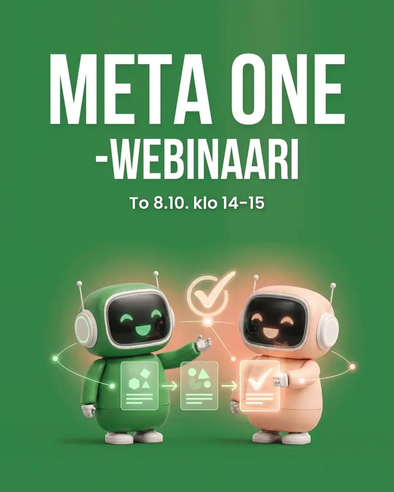 Meta One -webinaari 8.10.