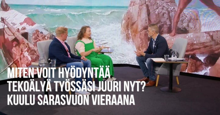 miten hyödynnät tekoälyä työssäsi juuri nyt