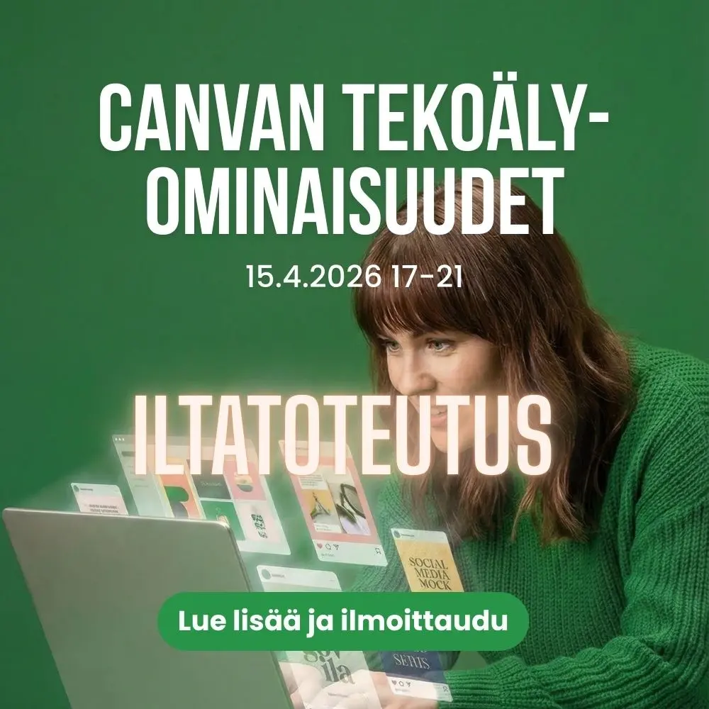 Canvan tekoälyominaisuudet Koulutus CTA (1)