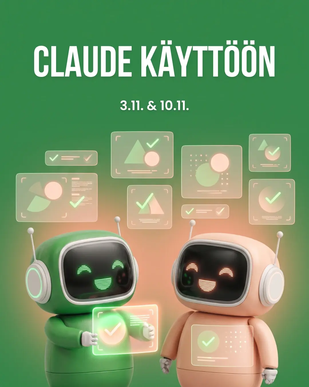 Claude käyttöön Koulutus 45