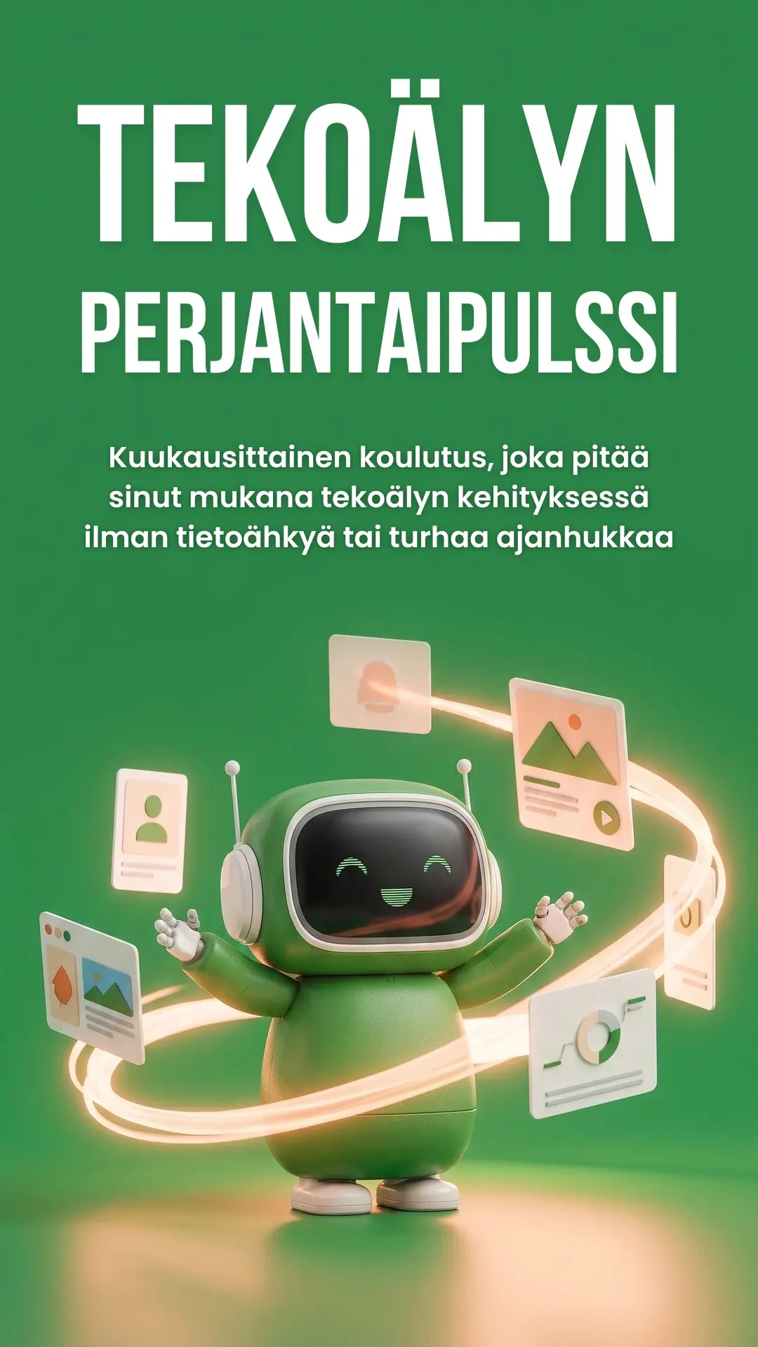 Tekoälyn perjantaipulssi Koulutus pysty