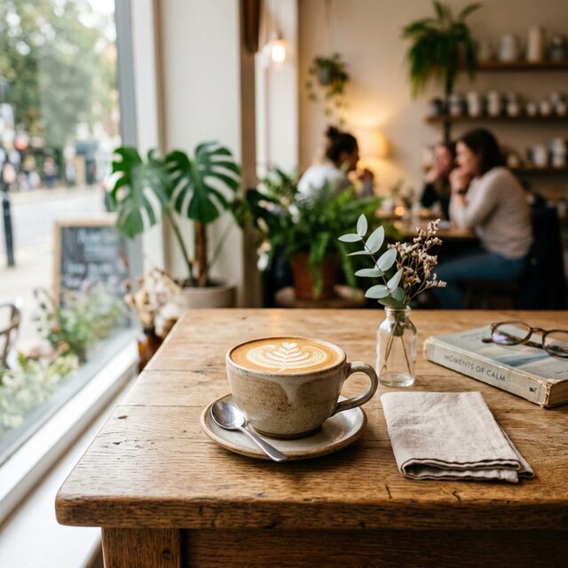 Kahvila, latte