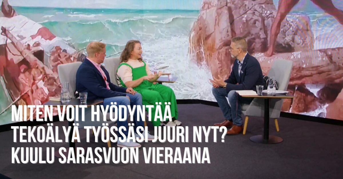 miten hyödynnät tekoälyä työssäsi juuri nyt